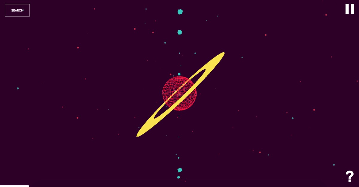 Synaesthetic audio visualizer
